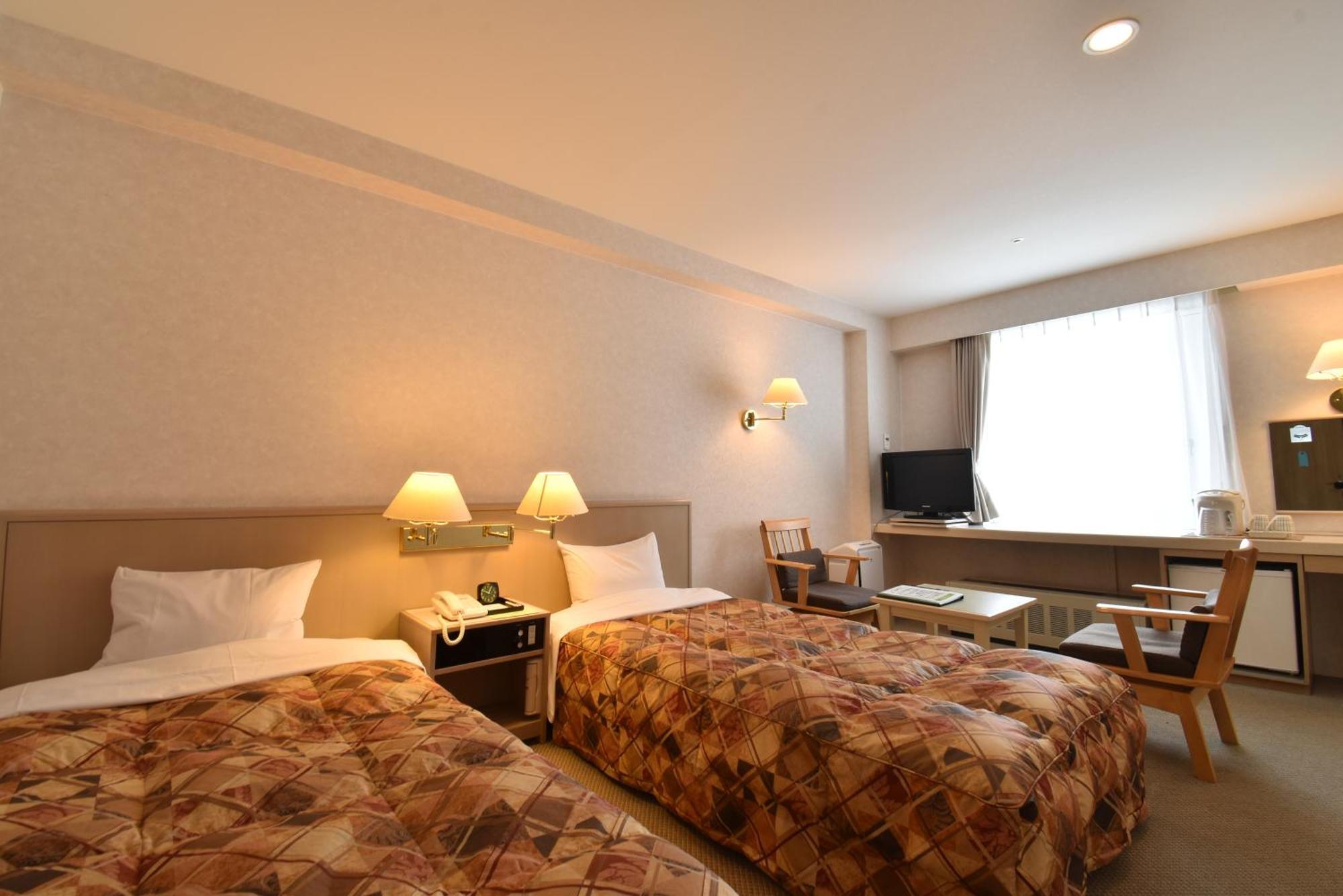 Biei Shirogane Onsen Hotel Park Hills Zimmer foto