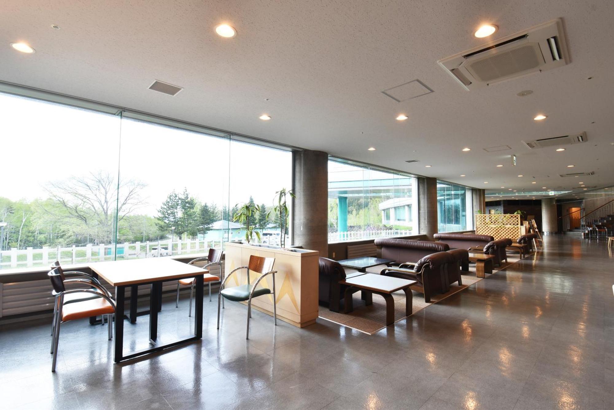 Biei Shirogane Onsen Hotel Park Hills Exterior foto