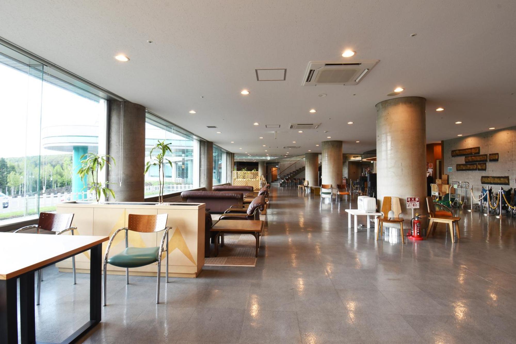 Biei Shirogane Onsen Hotel Park Hills Exterior foto